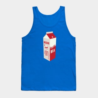 Missing Milk Carton Tank Top